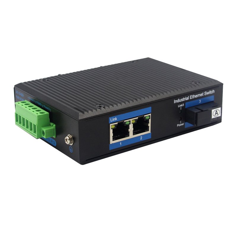 Industrial media convertor 1 SFP optical + 2 Gigabit ethernet – IP PBX ...